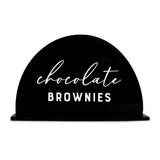 Acrylic Buffet Food Name Sign