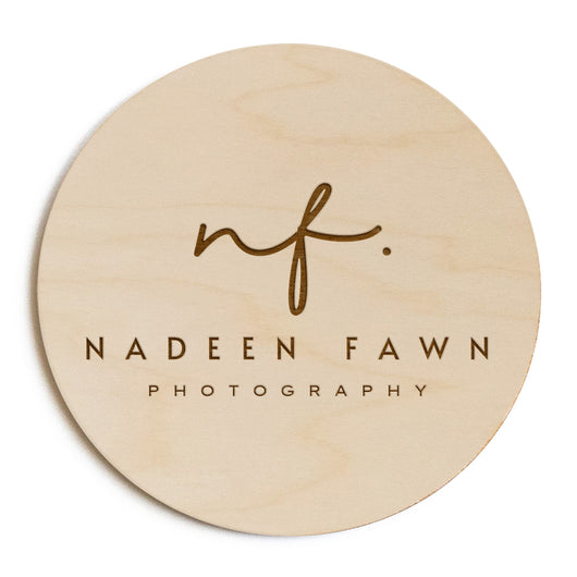 Custom Business Logo Wood Sign