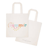 Made For Summer Cotton Canvas Tote Bag