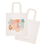 Summer Crew Cotton Canvas Tote Bag