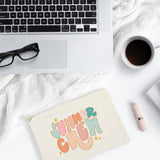 Summer Crew Cotton Canvas Cosmetic Bag