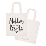 Mother of the Bride Wedding Cotton Canvas Tote Bag - The Cotton and Canvas Co.