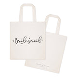 Bridesmaid Wedding Cotton Canvas Tote Bag - The Cotton and Canvas Co.