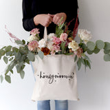 Honeymoonin' Wedding Cotton Canvas Tote Bag - The Cotton and Canvas Co.