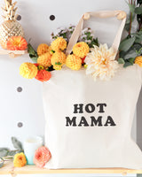 Hot Mama Cotton Canvas Tote Bag - The Cotton and Canvas Co.