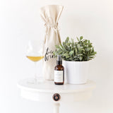 Time for Wine Cotton Canvas Wine Bag - The Cotton and Canvas Co.