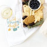 Good Morning Pumpkin Kitchen Tea Towel - The Cotton and Canvas Co.