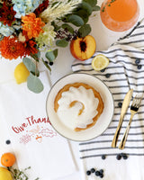 Give Thanks Kitchen Tea Towel - The Cotton and Canvas Co.