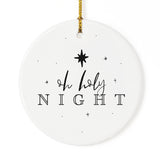 Oh Holy Night Christmas Ornament - The Cotton and Canvas Co.