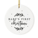 Baby's First Christmas Ornament - The Cotton and Canvas Co.