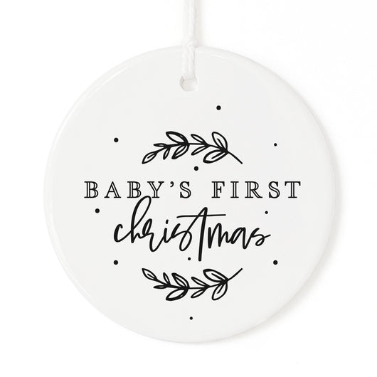 Baby's First Christmas Ornament - The Cotton and Canvas Co.
