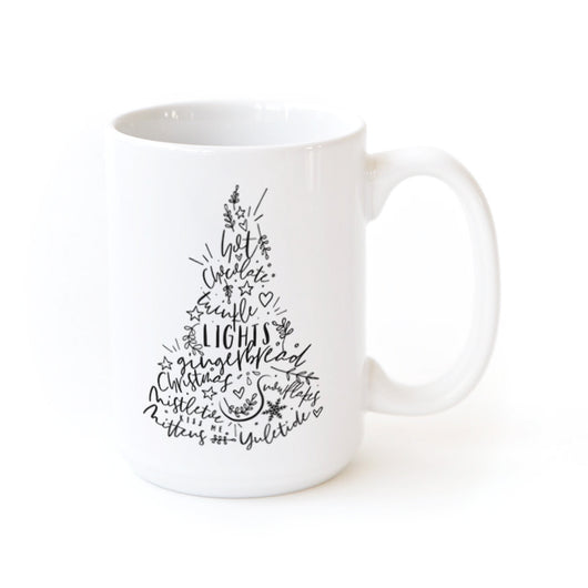 Christmas Favorites Coffee Mug - The Cotton and Canvas Co.