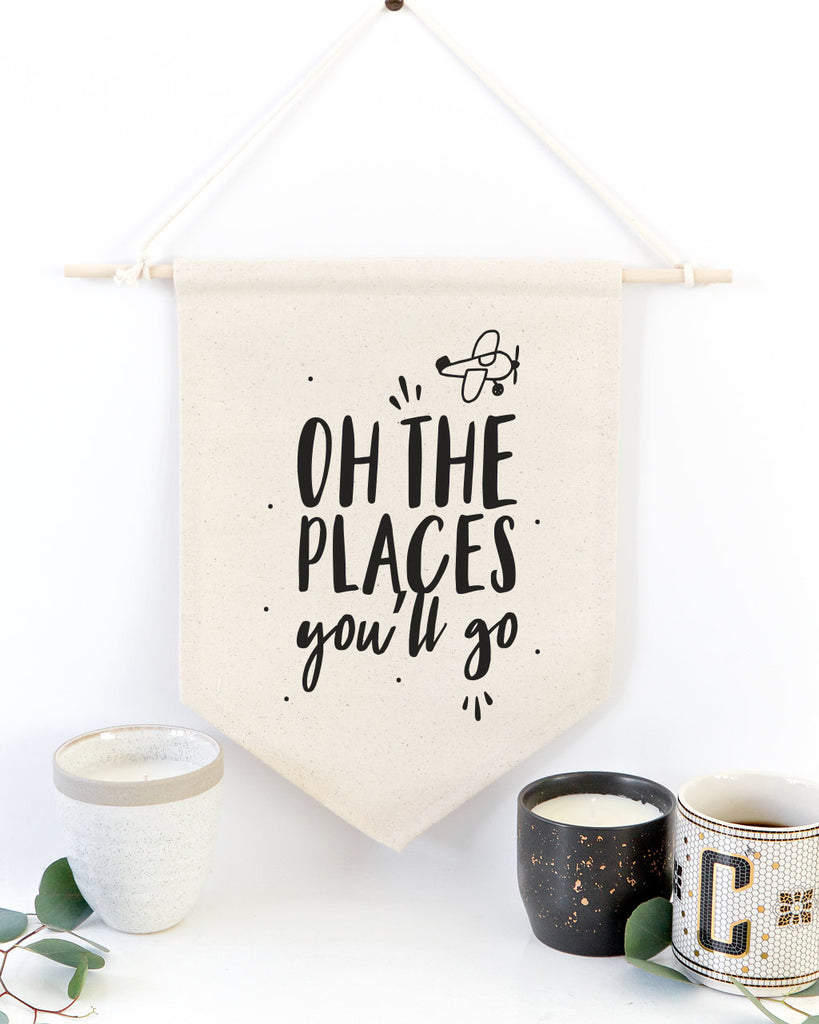 Oh The Places You Won't Go - Wall Flag main image 1