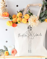 The Future is Female Cotton Canvas Tote Bag - The Cotton and Canvas Co.
