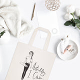 Actually, I Can Cotton Canvas Tote Bag - The Cotton and Canvas Co.