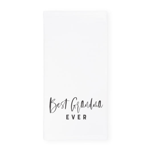 Best Grandma Ever Kitchen Tea Towel - The Cotton and Canvas Co.