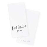 Best Grandma Ever Kitchen Tea Towel - The Cotton and Canvas Co.