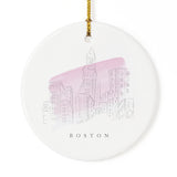 Boston Christmas Ornament - The Cotton and Canvas Co.