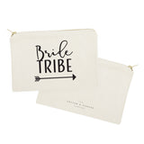 Bride Tribe Cotton Canvas Cosmetic Bag - The Cotton and Canvas Co.