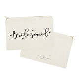 Bridesmaid Cotton Canvas Cosmetic Bag - The Cotton and Canvas Co.