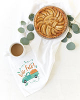 Hello Fall! Kitchen Tea Towel - The Cotton and Canvas Co.