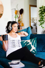 I Can + I Will Tank - The Cotton and Canvas Co.