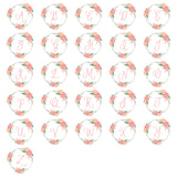 Personalized Monogram Floral Cosmetic Bag and Travel Make Up Pouch - The Cotton and Canvas Co.