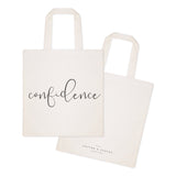 Confidence Gym Cotton Canvas Tote Bag - The Cotton and Canvas Co.