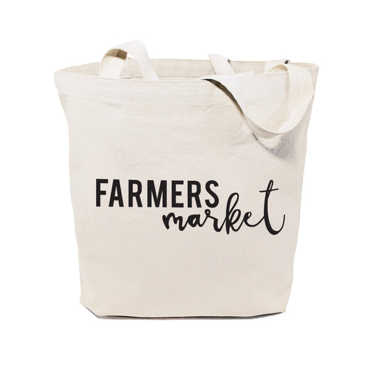 Farmers Market Cotton Canvas Tote Bag - The Cotton and Canvas Co.