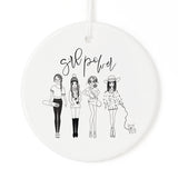 Girl Power Christmas Ornament - The Cotton and Canvas Co.