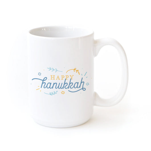 Happy Hanukkah Mug - The Cotton and Canvas Co.