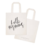 Hello Gorgeous Cotton Canvas Tote Bag - The Cotton and Canvas Co.