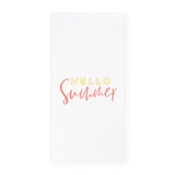 Hello Summer Kitchen Tea Towel - The Cotton and Canvas Co.