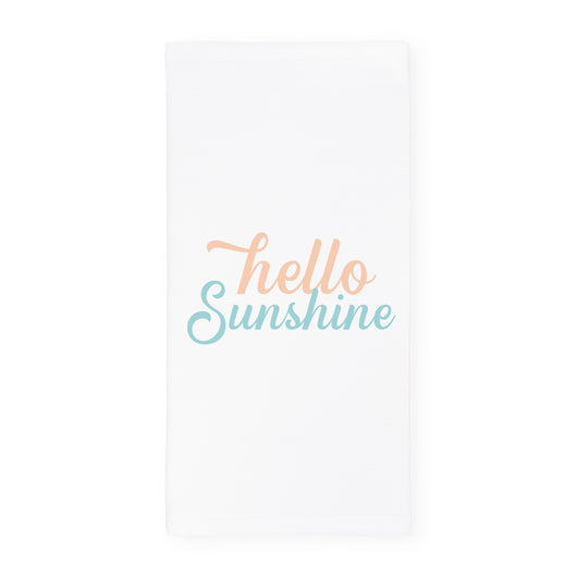 Hello Sunshine Kitchen Tea Towel - The Cotton and Canvas Co.
