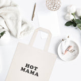 Hot Mama Cotton Canvas Tote Bag - The Cotton and Canvas Co.