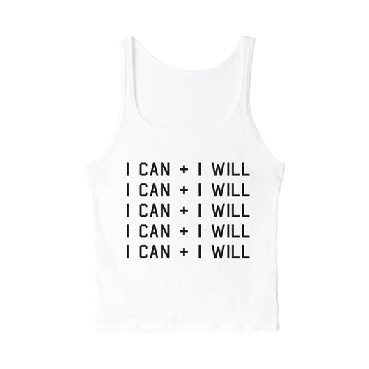 I Can + I Will Tank - The Cotton and Canvas Co.