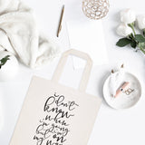 I Don't Know Where I'm Going But I'm On My Way Tote Bag - The Cotton and Canvas Co.