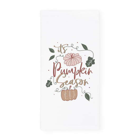 It's Pumpkin Season Kitchen Tea Towel - The Cotton and Canvas Co.