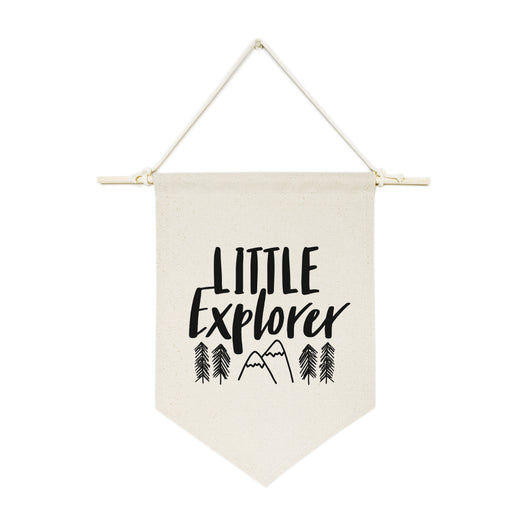 Little Explorer Hanging Wall Banner - The Cotton and Canvas Co.