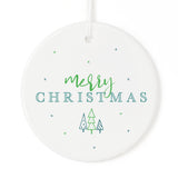 Modern Merry Christmas Ornament - The Cotton and Canvas Co.