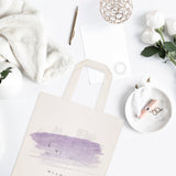 Miami Cityscape Cotton Canvas Tote Bag - The Cotton and Canvas Co.