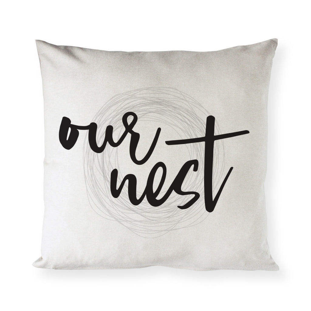 Our Nest Pillow Cover The Cotton Canvas Co