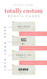Custom Pencil Case - The Cotton and Canvas Co.