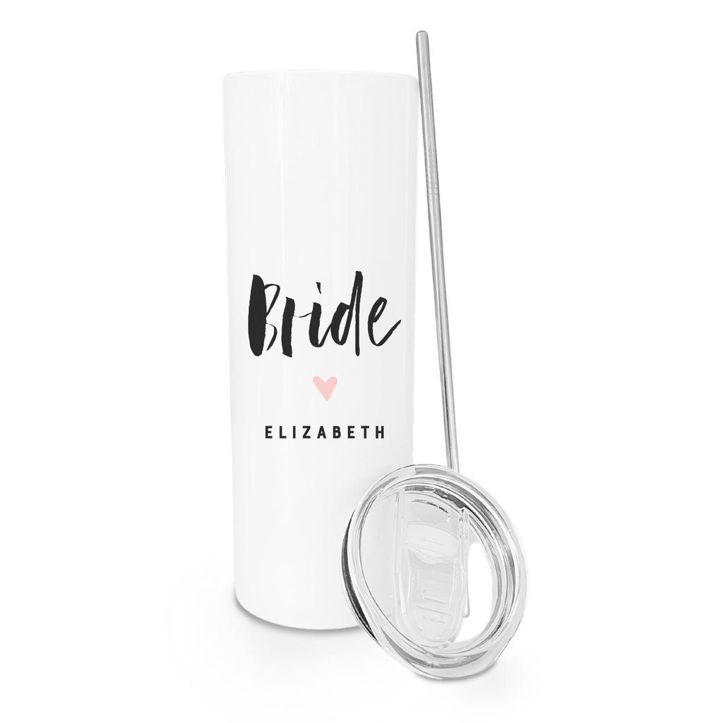 Personalized Bride Straw — When it Rains Paper Co.