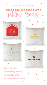 Custom Pillow Cover - The Cotton and Canvas Co.