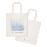Philadelphia Cityscape Cotton Canvas Tote Bag - The Cotton and Canvas Co.