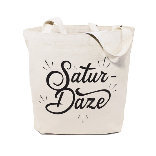 Saturdaze Weekend Cotton Canvas Tote Bag - The Cotton and Canvas Co.
