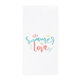 Summer Love Kitchen Tea Towel - The Cotton and Canvas Co.