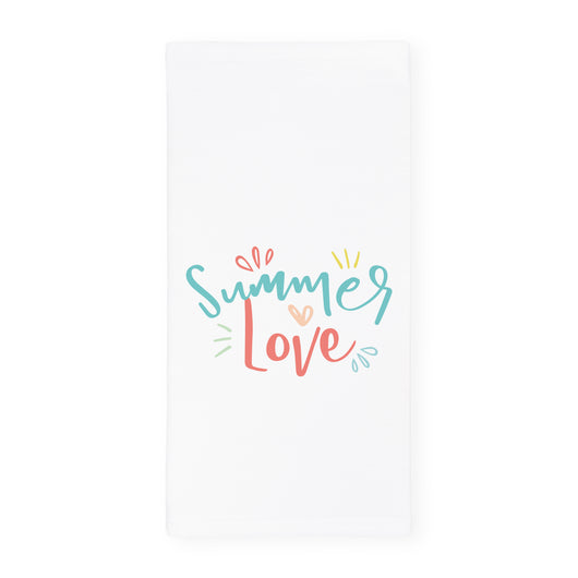 Summer Love Kitchen Tea Towel - The Cotton and Canvas Co.