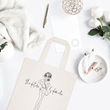 The Future is Female Cotton Canvas Tote Bag - The Cotton and Canvas Co.